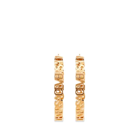Logo Hoop Earrings