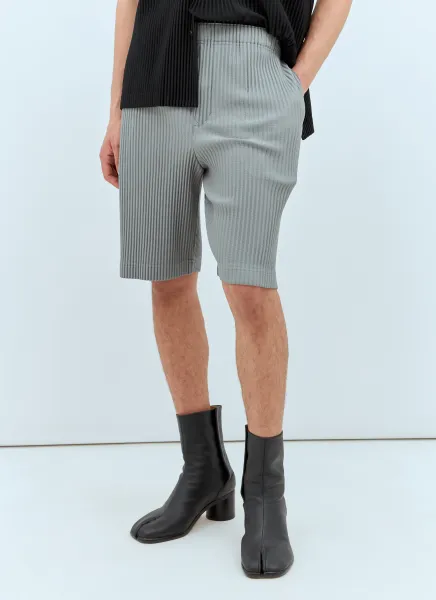 Pleated Shorts