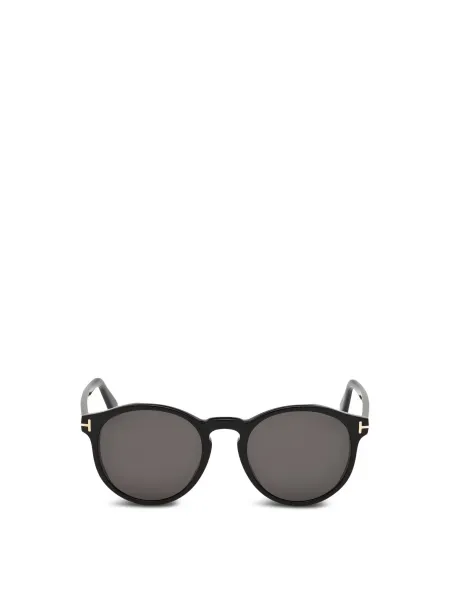 Tom Ford Men's Ian 02 Acetate Round Mens Sunglasses