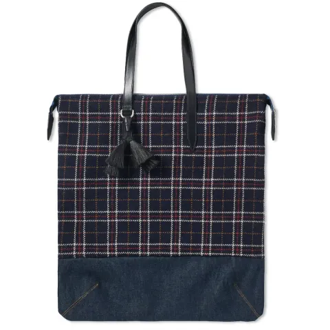 Check Tote bag