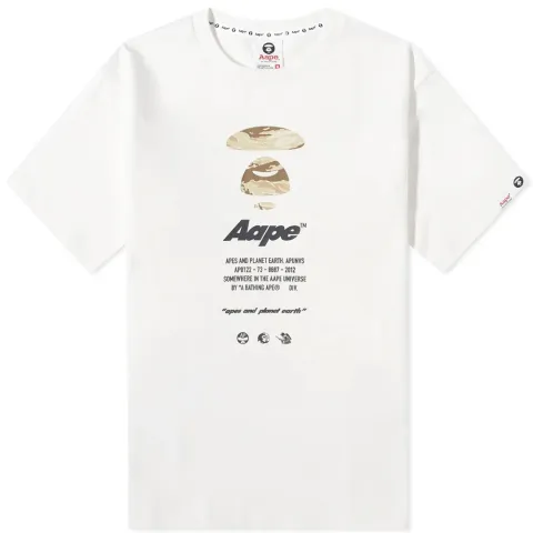 AAPE Camo Ape Face Tee
