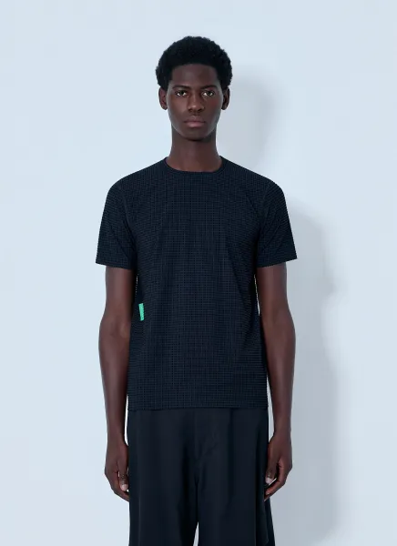 Textured Crewneck T-Shirt