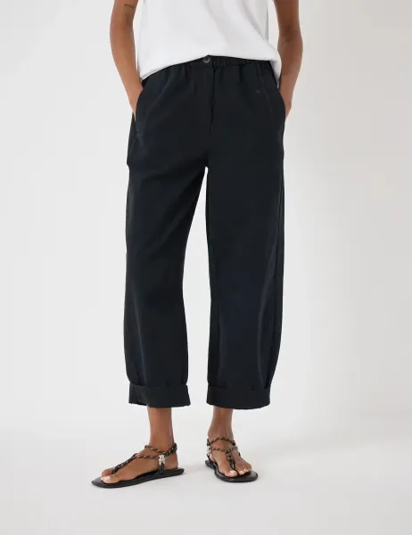 HUSH Jack Barrel Leg Pull On Trousers