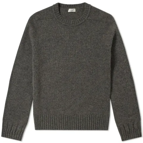 Camel Hair Crew Knit