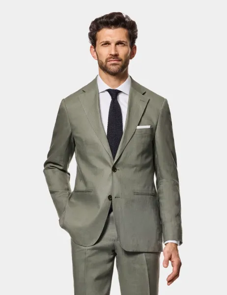 Hawes & Curtis Tailored Fit Pure Linen Blazer