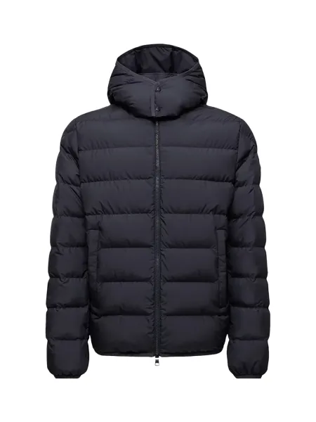 Men Montbrocq Hooded Short Down Jacket Navy