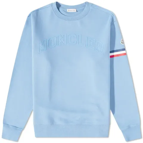 Tricolor Tape Crew Sweat