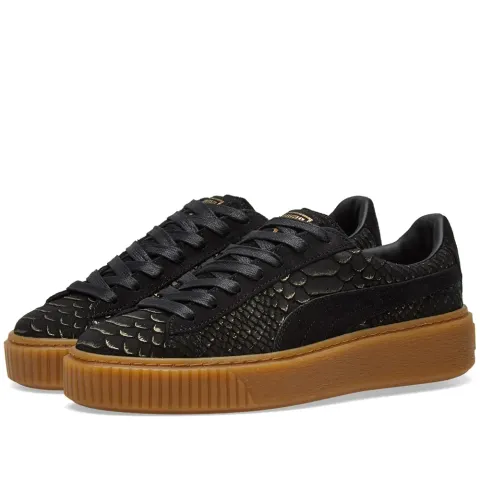 Women's Platform Exotic Skin