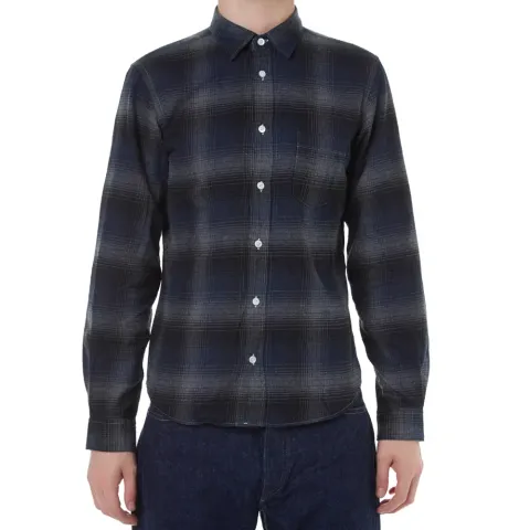 Long Sleeve Flannel Checked Shirt