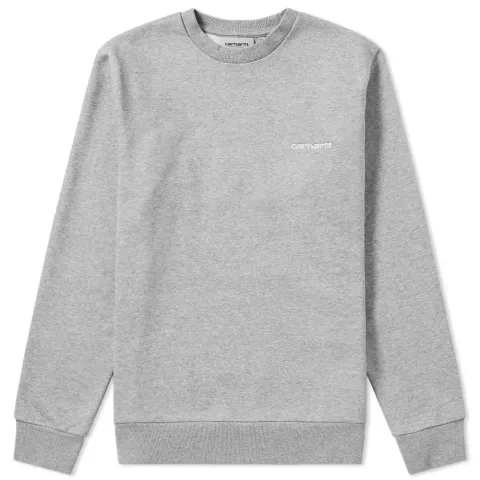 Script Embroidery Crew Sweat