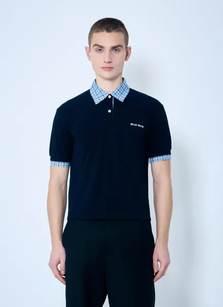 Polo Shirt With Contrast Trims
