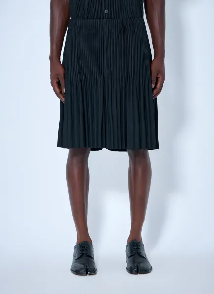 Pleat Shorts
