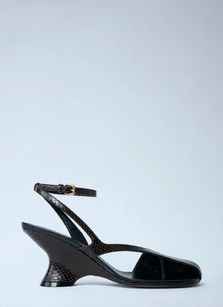 Square Cut-Out Heels