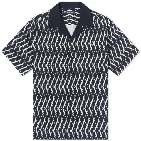 Argyle Print Vacation Shirt