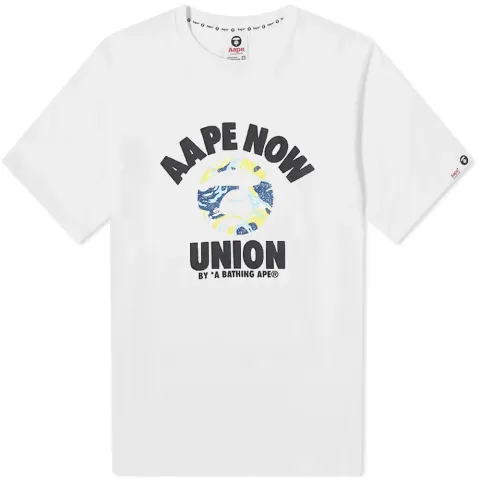 AAPE Camo Pattern College T-Shirt