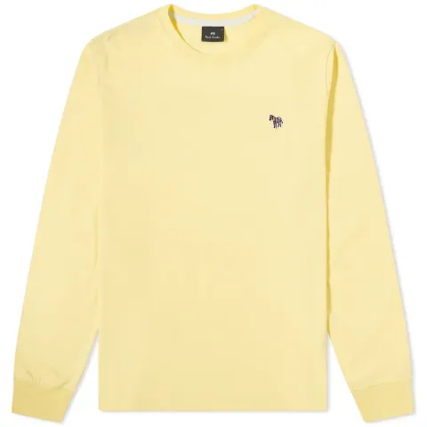 Long Sleeve Zebra Logo T-Shirt
