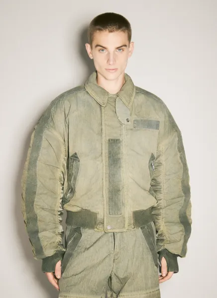 Clay Utility Bomber Jacket