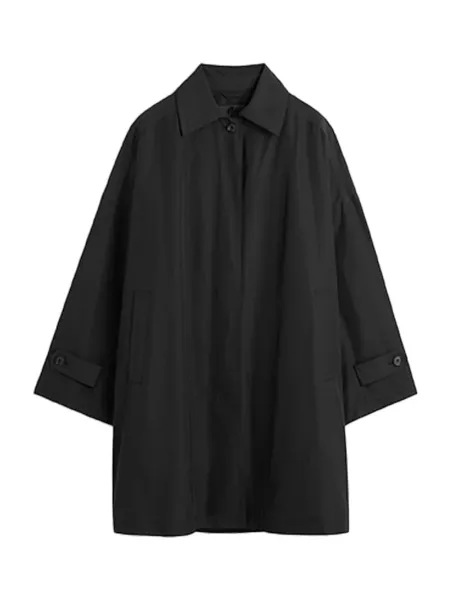 TOTEME Car Coat Black