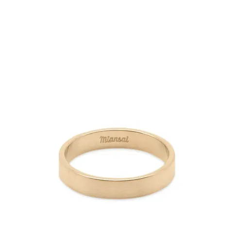4mm 14k Gold Band Ring