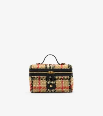 Bloomsbury Vanity Bag in Sand beige