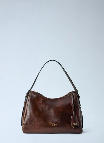 Aimée Medium Leather Shoulder Bag