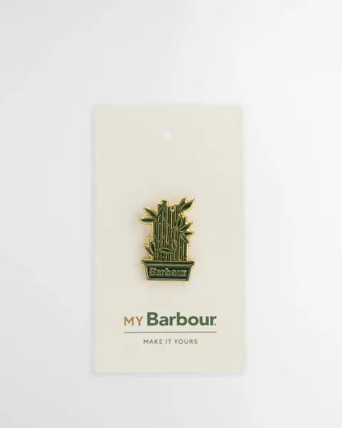Lucky Bamboo Pin Badge