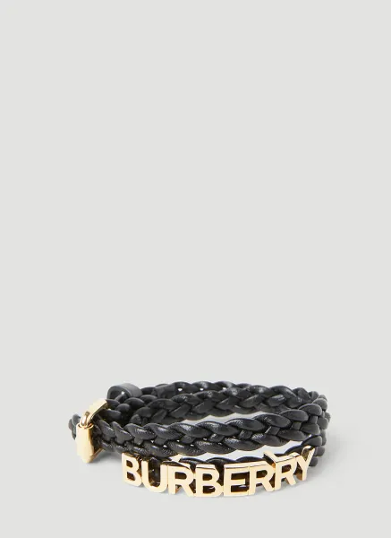 Braided Logo Bracelet