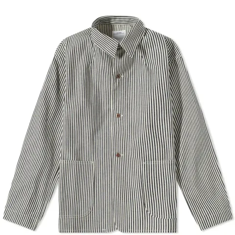 Hickory Stripe Chore Jacket