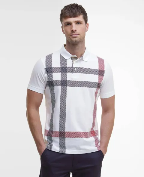 Blaine Tartan Short-Sleeved Polo Shirt