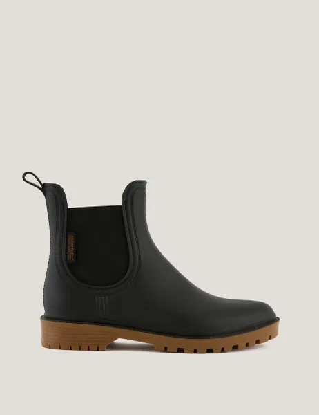 Regatta Lady Harriett II Chelsea Ankle Wellies Black