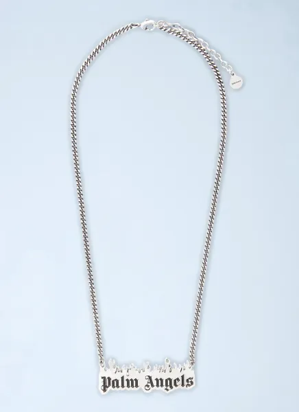 Burning Logo Necklace