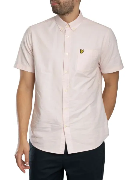 Lyle & Scott Short Sleeved Oxford Shirt
