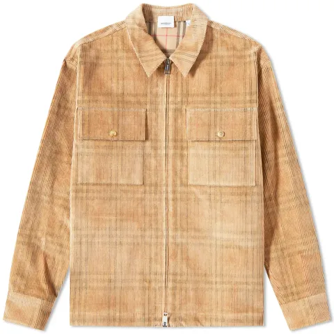 Partel Corduroy Check Overshirt