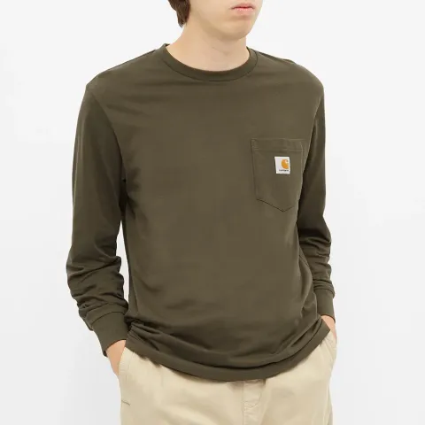 Long Sleeve Pocket T-Shirt