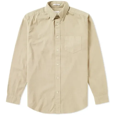 Button Down Garment Dyed Oxford Shirt