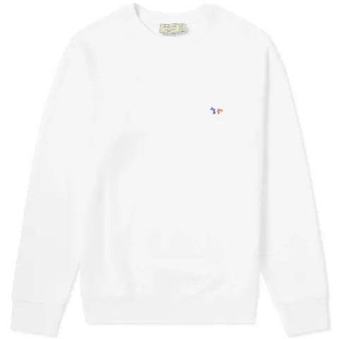 Maison Kitsuné Tricolour Fox Crew Sweat