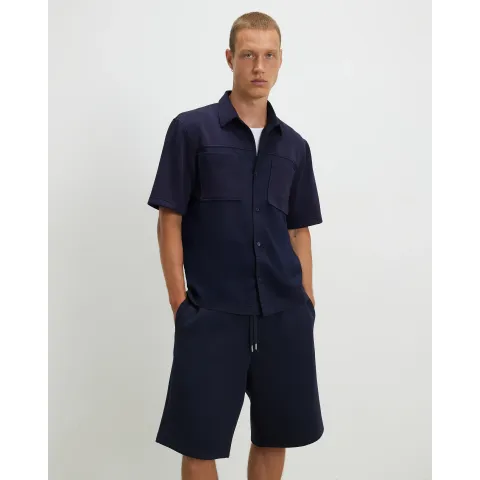 River Island Regular Fit Fabric Blocked Shirt