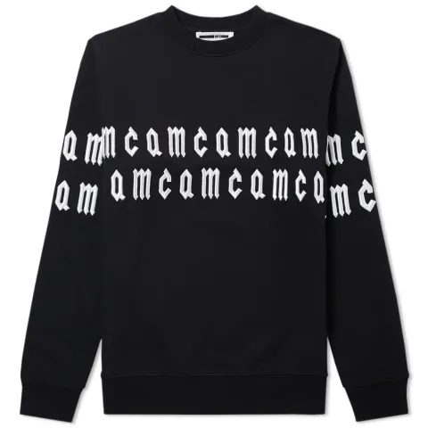 McQ by Alexander McQueen Repeat Logo Embroidered Sweat