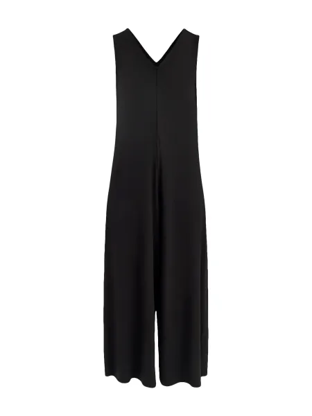 RO&ZO V-Neck Jersey Jumpsuit