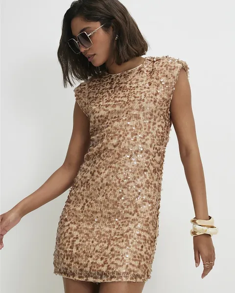 River Island Sequin Mini Dress