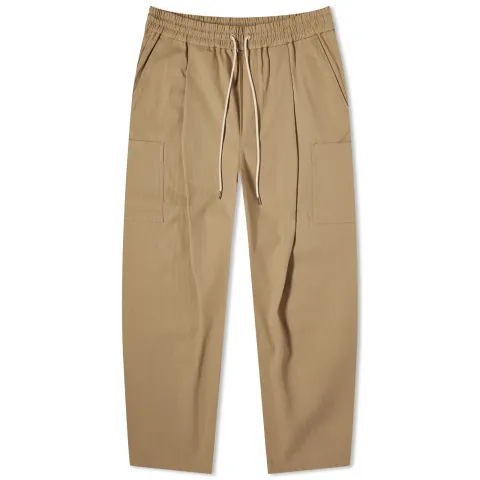Cropped Cargo Trousers