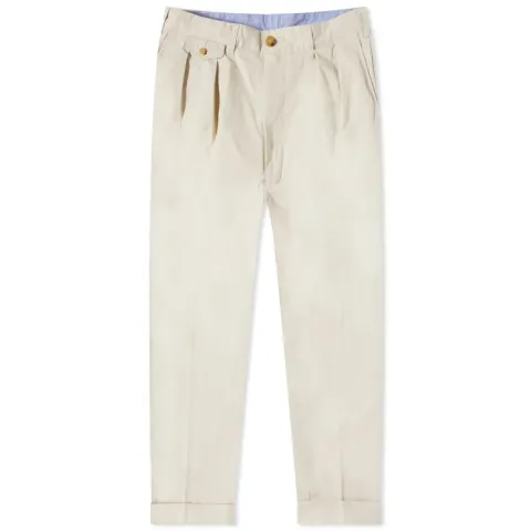 2 Pleat Twill Trouser