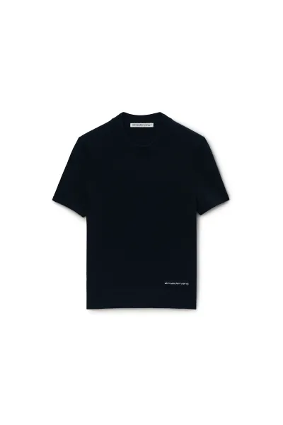 Short Sleeve Wool Tee