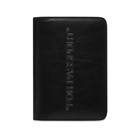 Debossed Quote Passport Holder