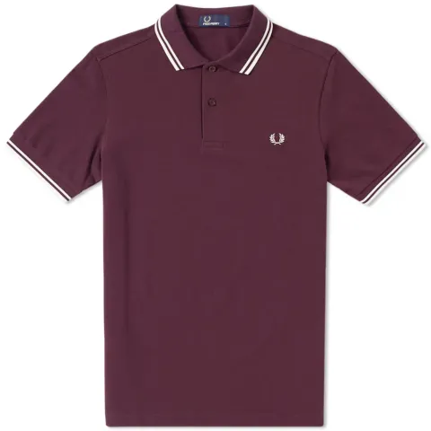 Fred Perry Slim Fit Twin Tipped Polo