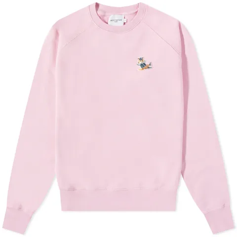 Dressed Fox Patch Adjusted Sweatshirt