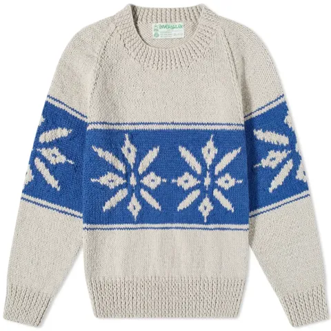 31C Snowflake Crew Knit