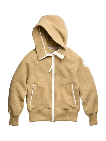 Women Chilliwack Bomber Kind Fleece Ecru Beige