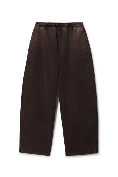 CRYSTAL HOTFIX MID-RISE OVERSIZED SWEATPANT