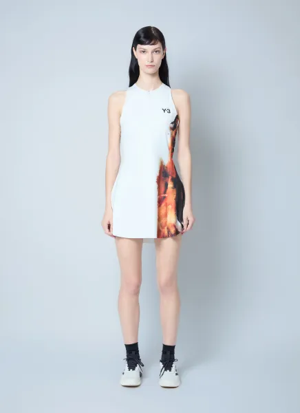 Logo Motif Tennis Dress